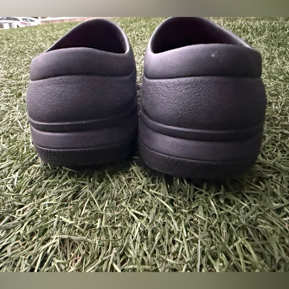 Crocs Black On The Clock LiteRide™ Work Slip-On Sz(7M -9W) - Picture 4 of 7